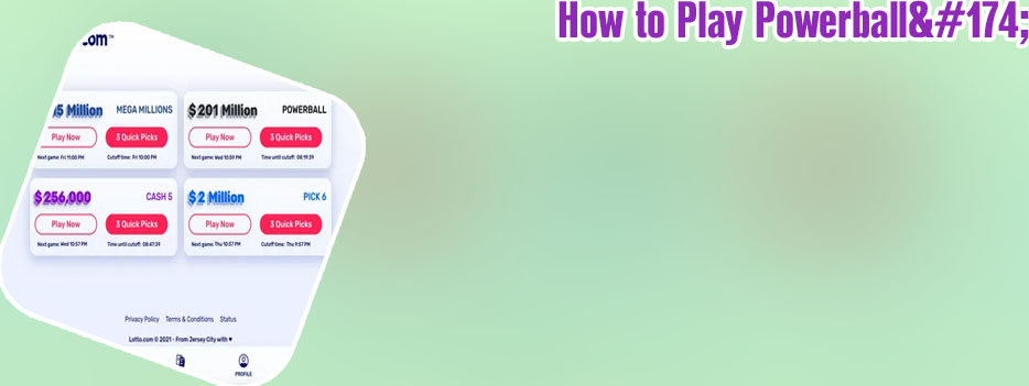 Buy powerball tickets online