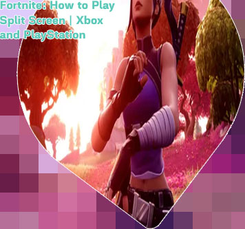 Can two people play fortnite on the same console