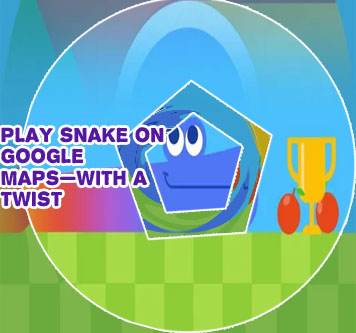 Google maps snake game