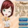 Hollywood style prefect hair