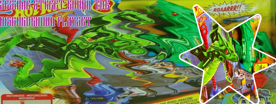 Hot wheels dragon blast playset