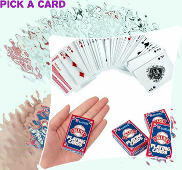 Playing card magic