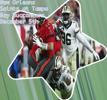 Saints buccaneers game
